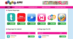 Desktop Screenshot of bingoapps.co.uk